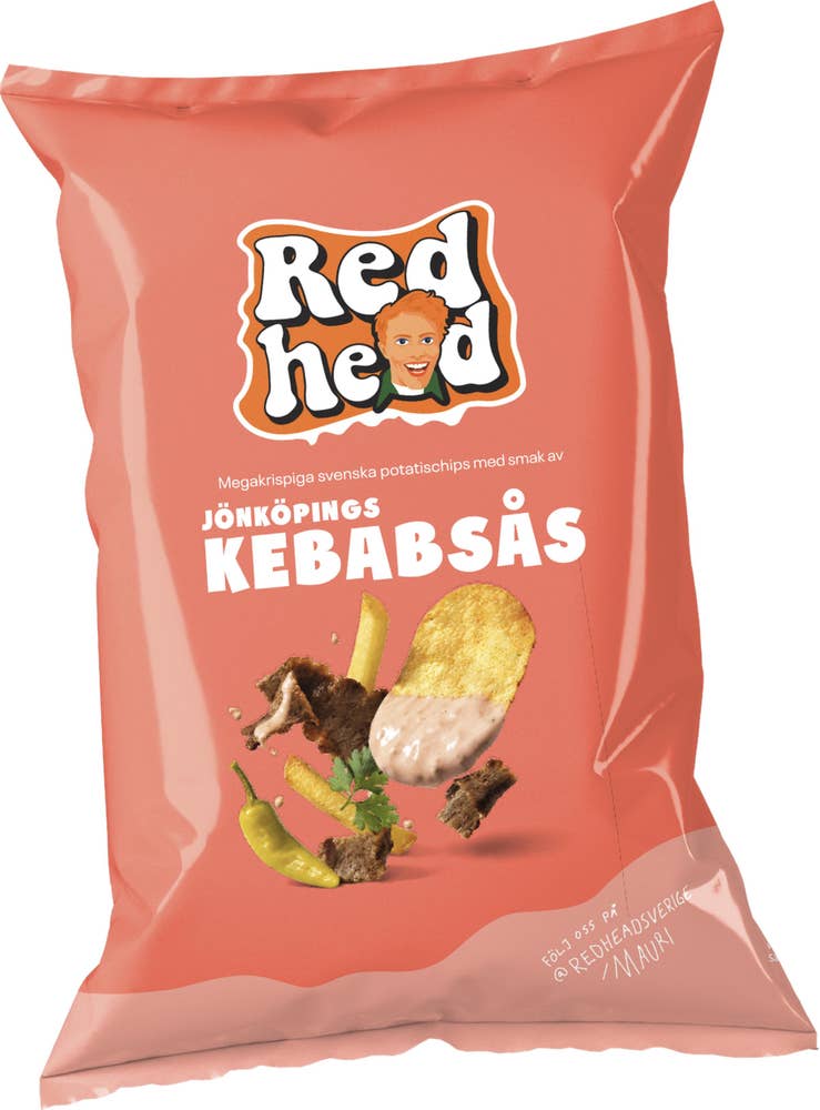 Redhead Chips Jönköpings Kebabsås