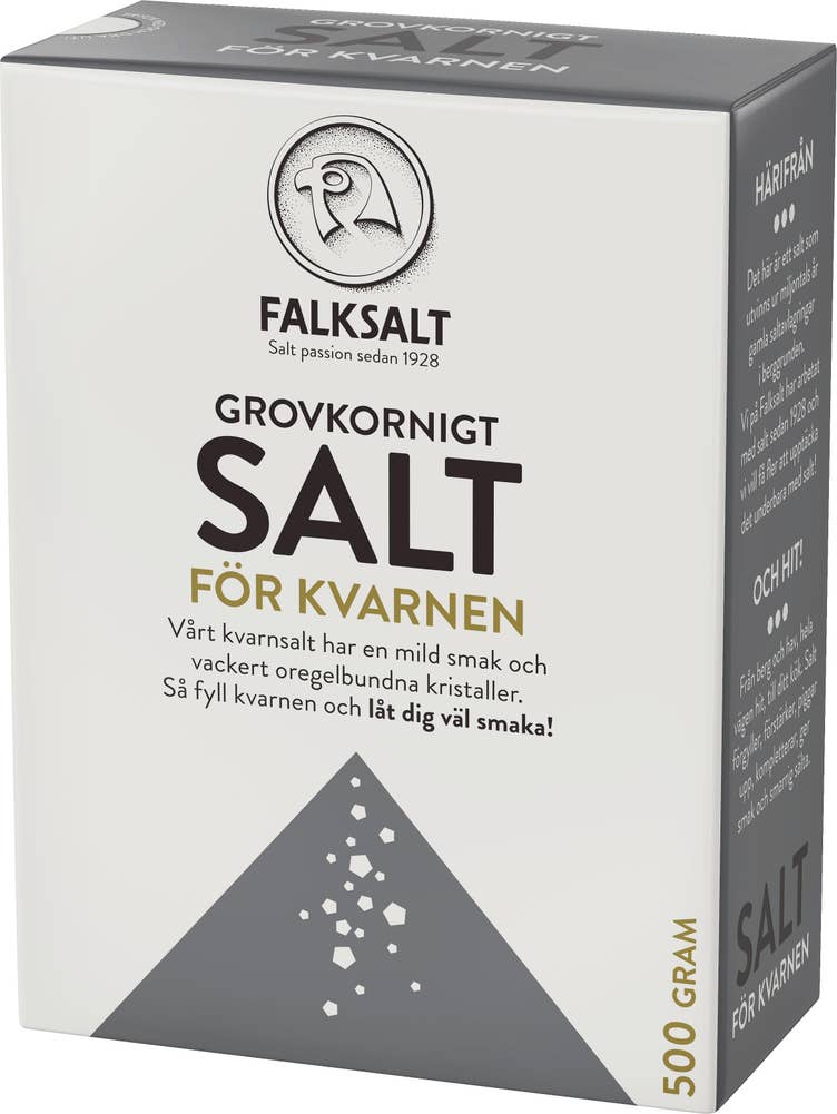Falksalt Kvarnsalt Grovkornigt Falksalt