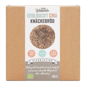 Katrin Zytomierska Knäckebröd Chia EKO Clean Eating