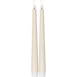 Star Trading Antikljus LED Flamme Candy Gul