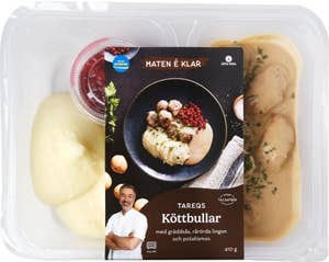 Maten É Klar Tareqs Köttbullar