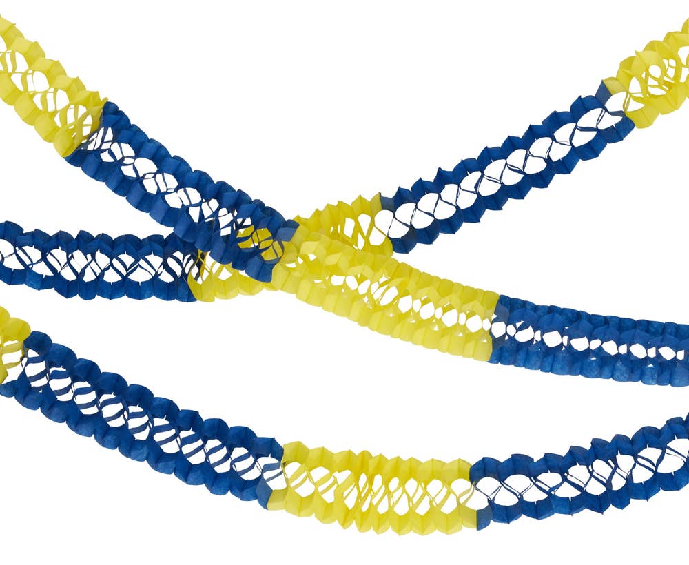 Hedlundgruppen Partygirlang Blå & Gula 2,5m