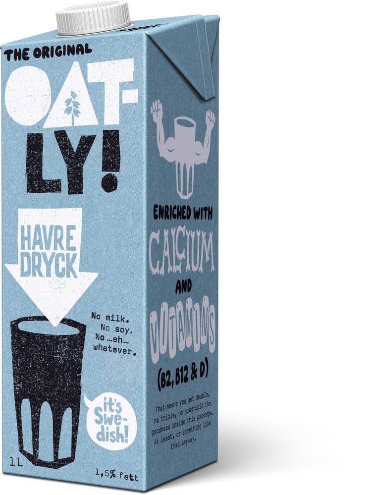 Oatly Havredryck 1,5% 1L Oatly