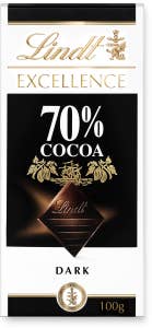 Lindt Excellence Mörk Chokladkaka 70%