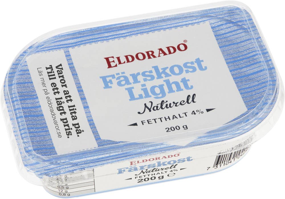 Färskost Light Naturell 4%