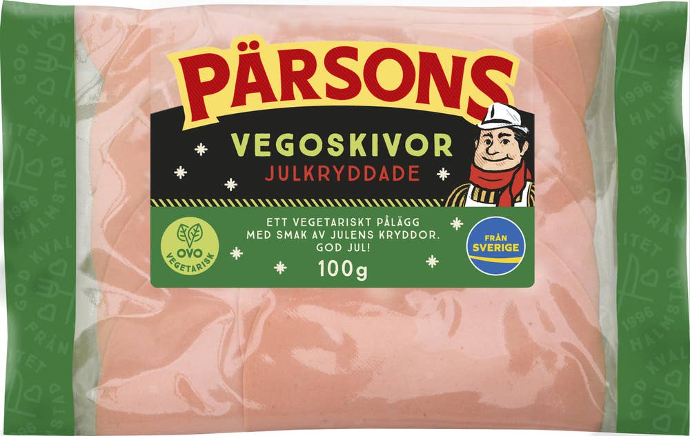 Pärsons Vegoskivor Julkryddade