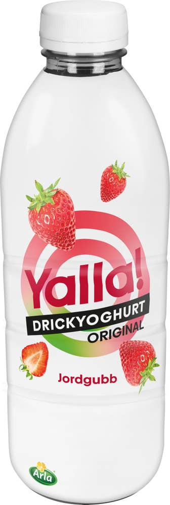Yalla® Drickyoghurt Jordgubb 0,5% Yalla