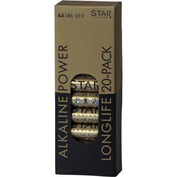 Star Trading Batteri AA 1,5V Longlife Alkaline Power