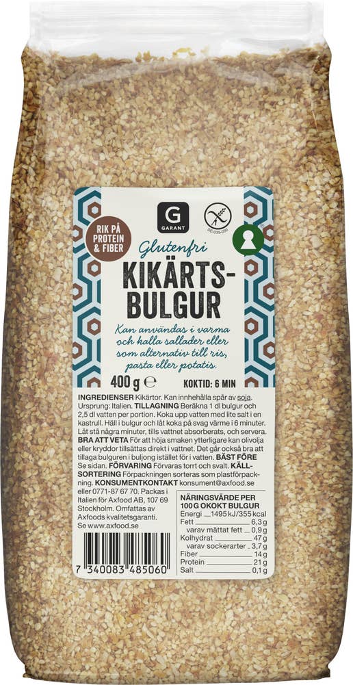 Garant Kikärtsbulgur Glutenfri