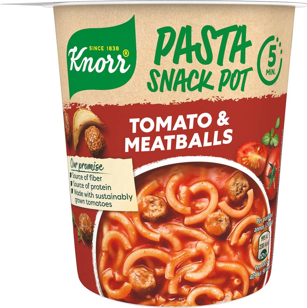 Knorr Snackpot Köttbullar & Tomatsås 63g