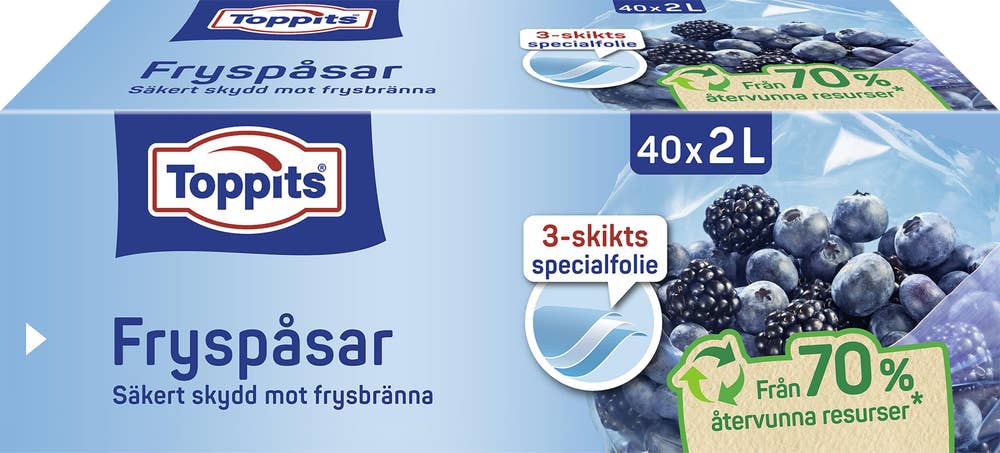 Toppits Fryspåsar 2L