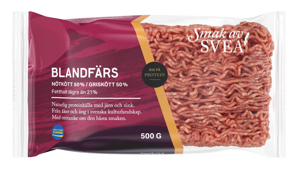 Smak av Svea Blandfärs 21%
