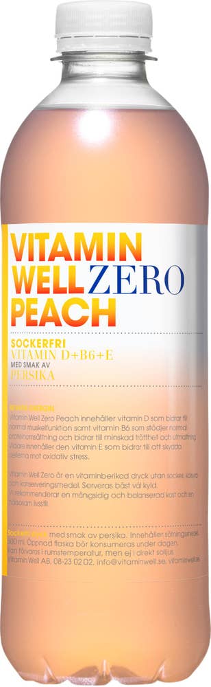 Vitamin Well Zero Peach