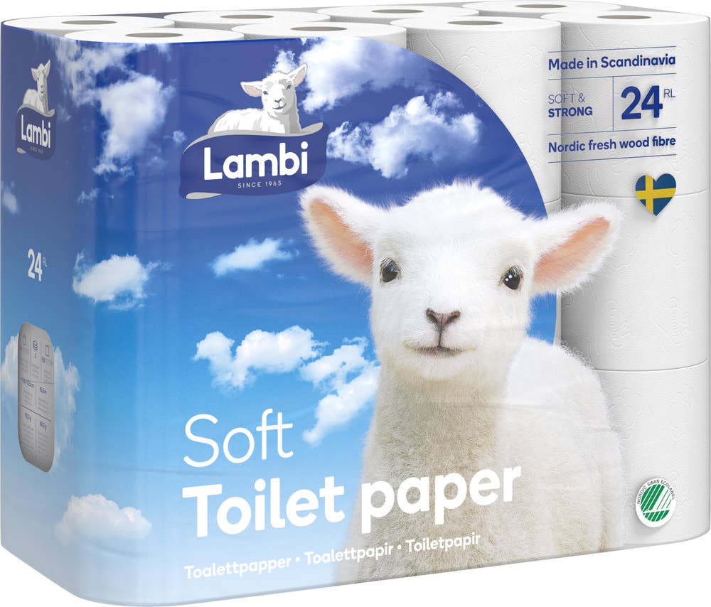 Lambi Toalettpapper Soft