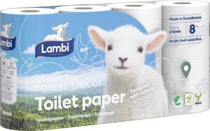Lambi Toalettpapper Decorated