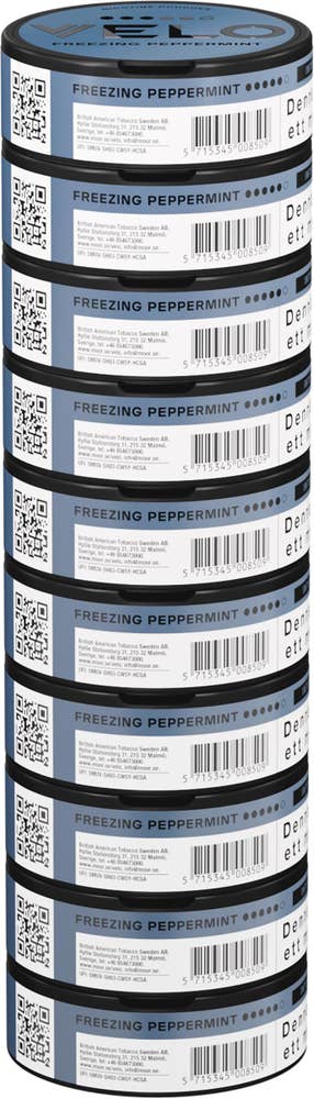 VELO Freezing Peppermint 14mg Stock