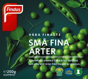 Findus Ärter Små Fina Frysta