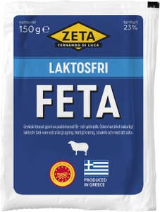 Zeta Fetaost Laktosfri