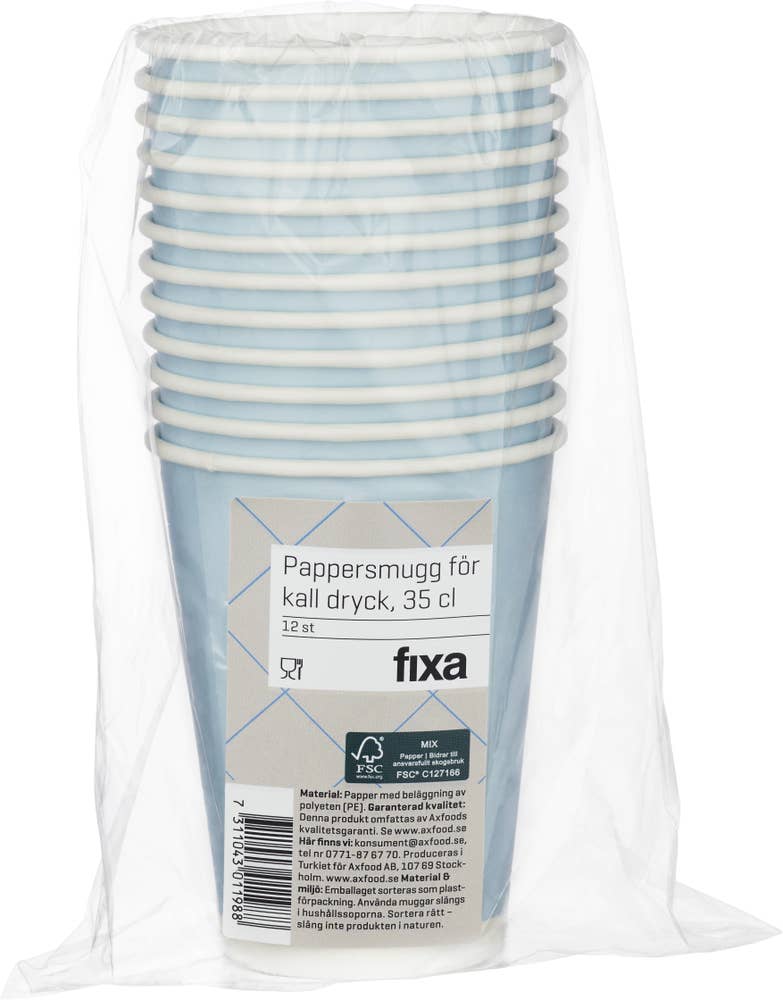 Fixa Pappersmugg 35cl