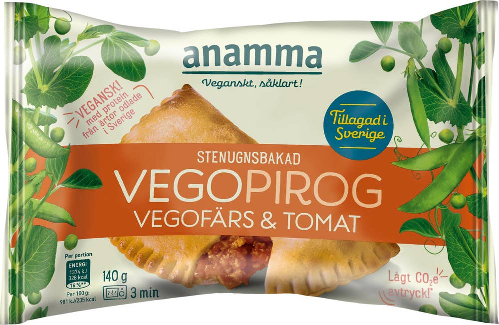 Anamma Vegopirog Fryst