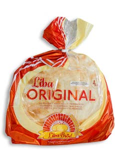 Liba Bröd Tunnbröd Vitt 4-p