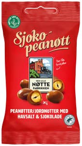 Den Lille Nøttefabrikken Jordnötter med Havssalt & Choklad