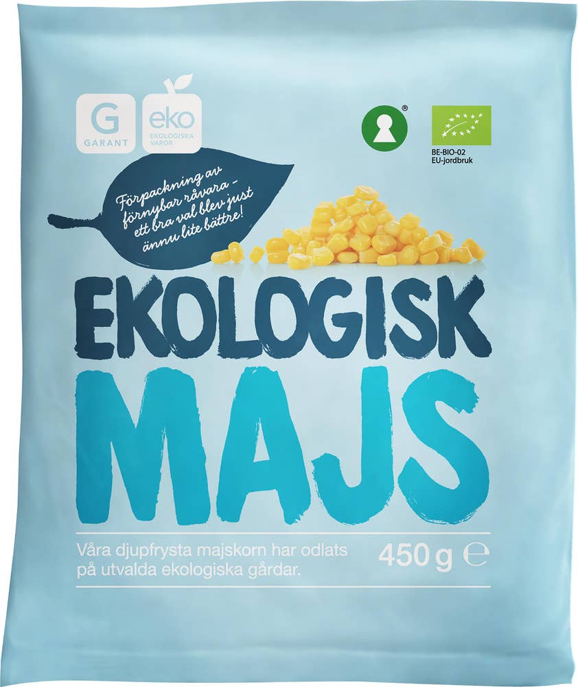 Majs EKO Fryst