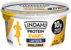 Lindahls Kvarg Vanilj 0,2% Laktosfri Utan Tillsatt Socker