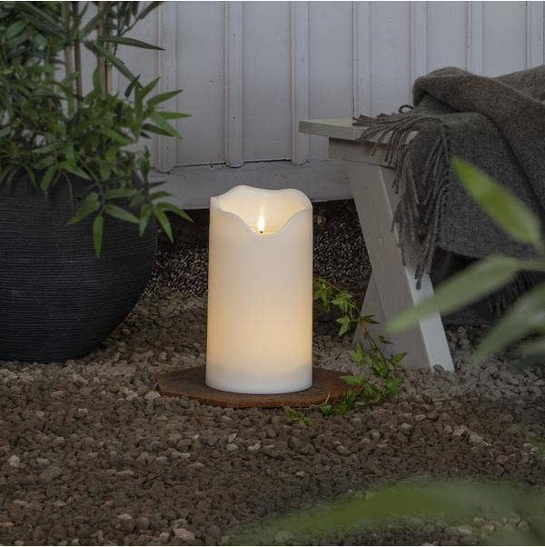 Star Trading LED Blockljus Flamme Grand 16x30cm