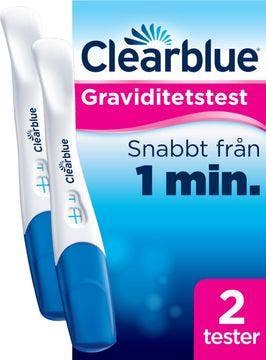 Clearblue Rapid Detection graviditetstest, Graviditetstest, 2 st