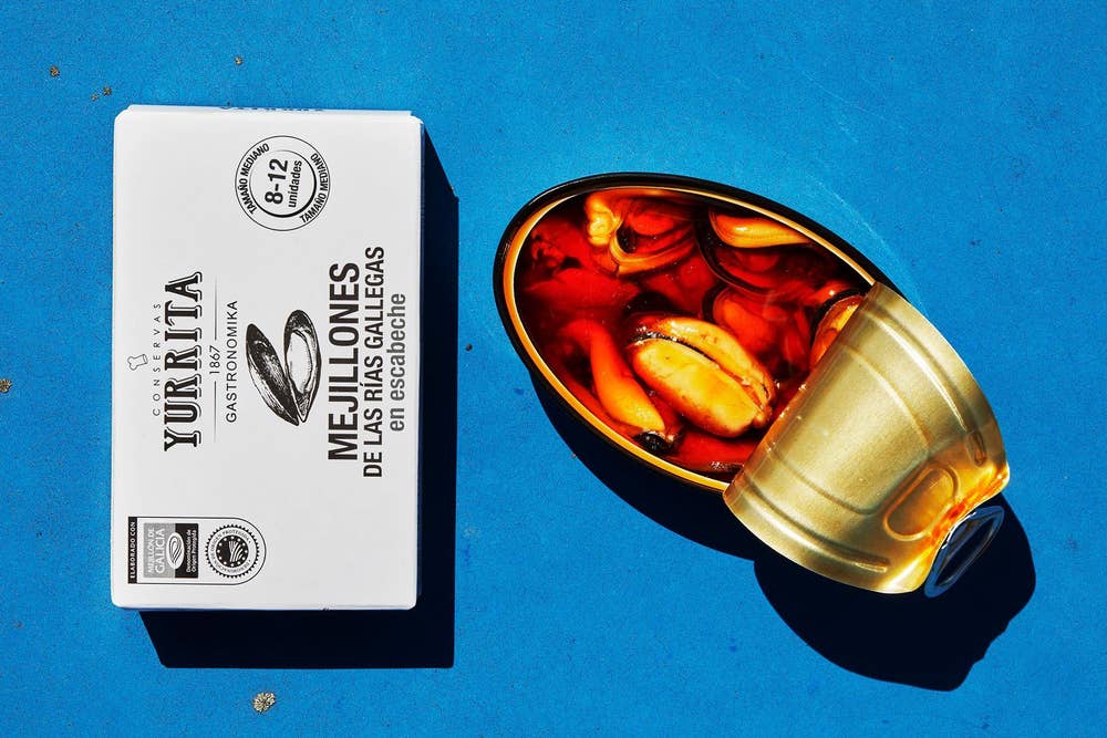 Yurrita Musslor från Galicien