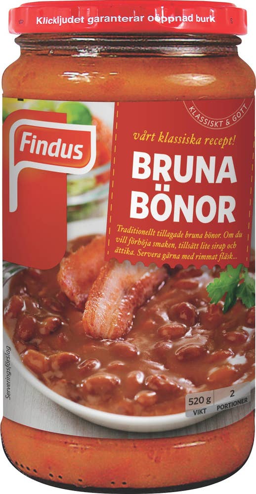 Findus Bruna bönor