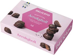 Delicato Arraksboll 6-p