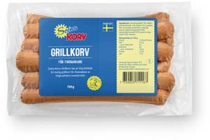 Solna Korv Grillkorv Kötthalt 75% 10-p