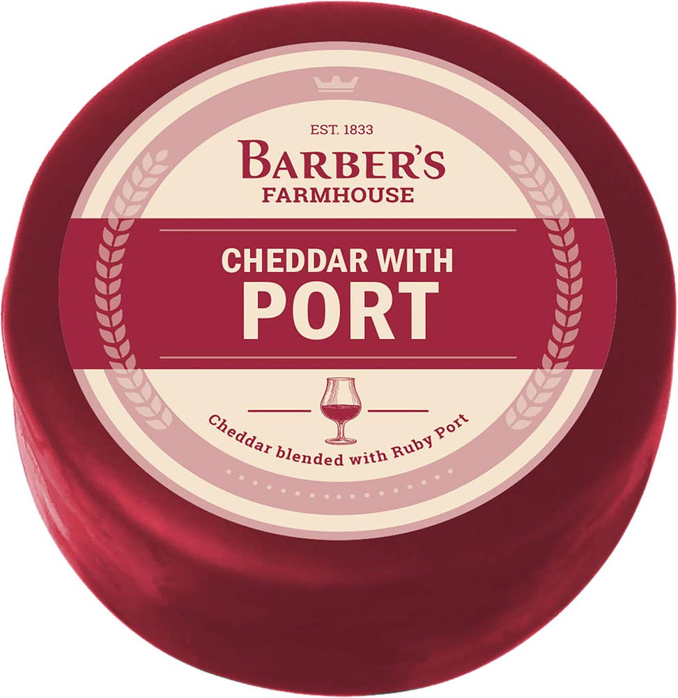 Barbers Portvinscheddar