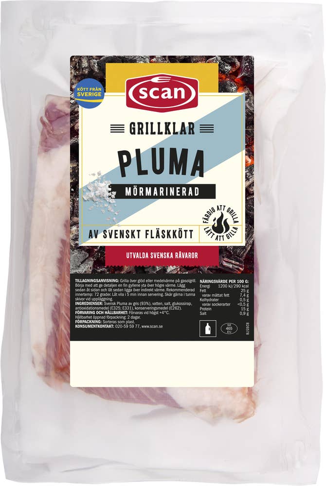 Scan Pluma Mörmarinerad