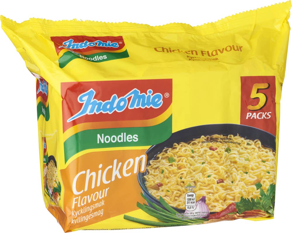 Indomie Snabbnudlar Kyckling 5x70g