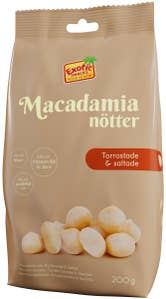 Exotic Snacks Macadamianötter Rostade & Saltade