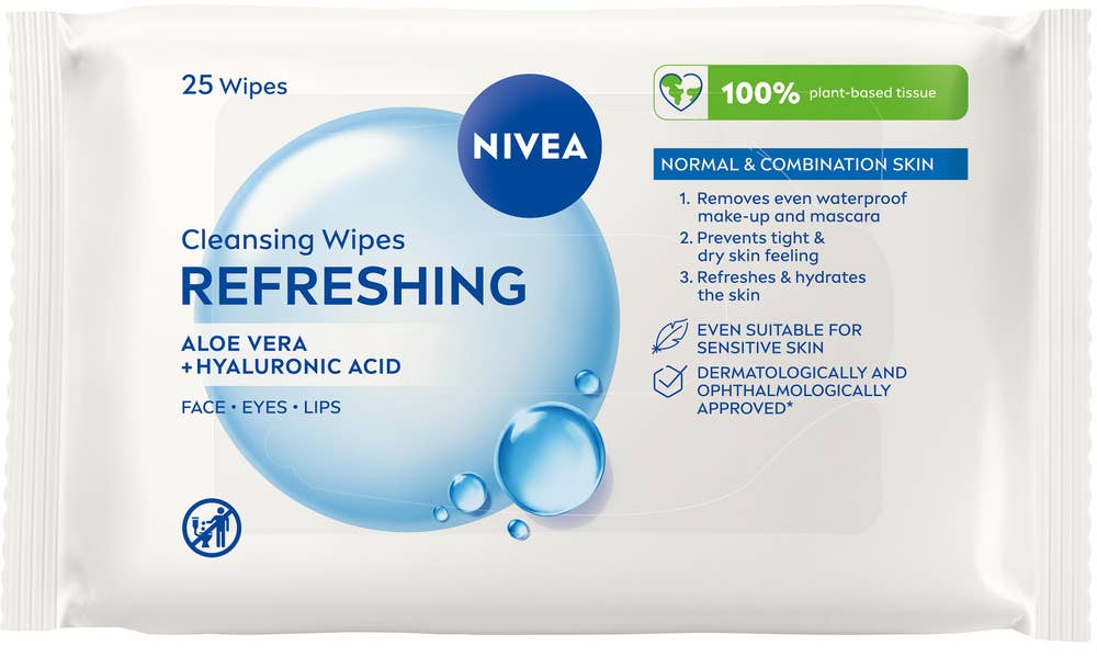 NIVEA Rengöringsservetter Normal Hud