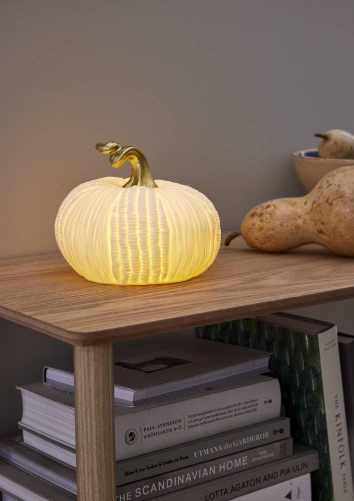 Star Trading Bordsdekoration Pumpkin 15cm