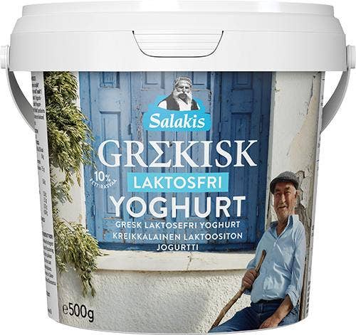 Salakis Grekisk Yoghurt Laktosfri 10%