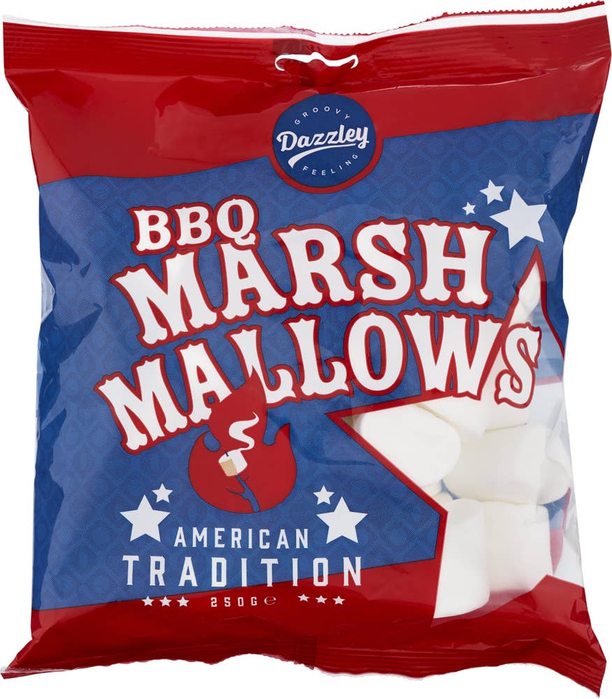 Dazzley Marshmallows BBQ 250g Dazzley