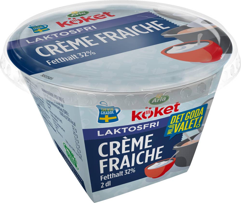 Arla Köket® Crème Fraiche Laktosfri 32% Arla