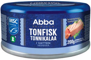 Abba Tonfisk Filébitar i Vatten MSC