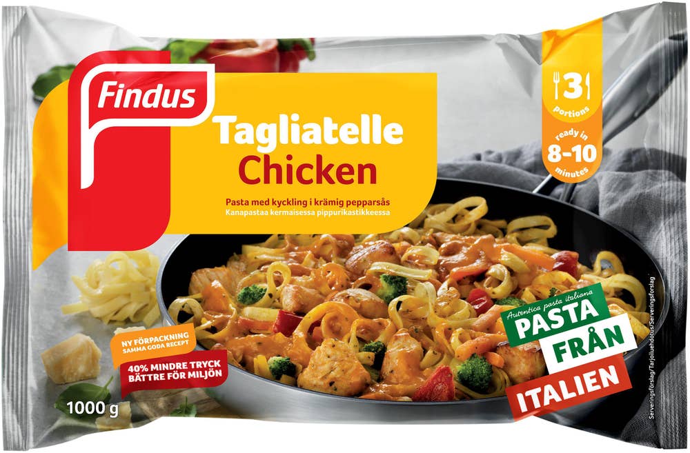 Findus Tagliatelle Kyckling Fryst