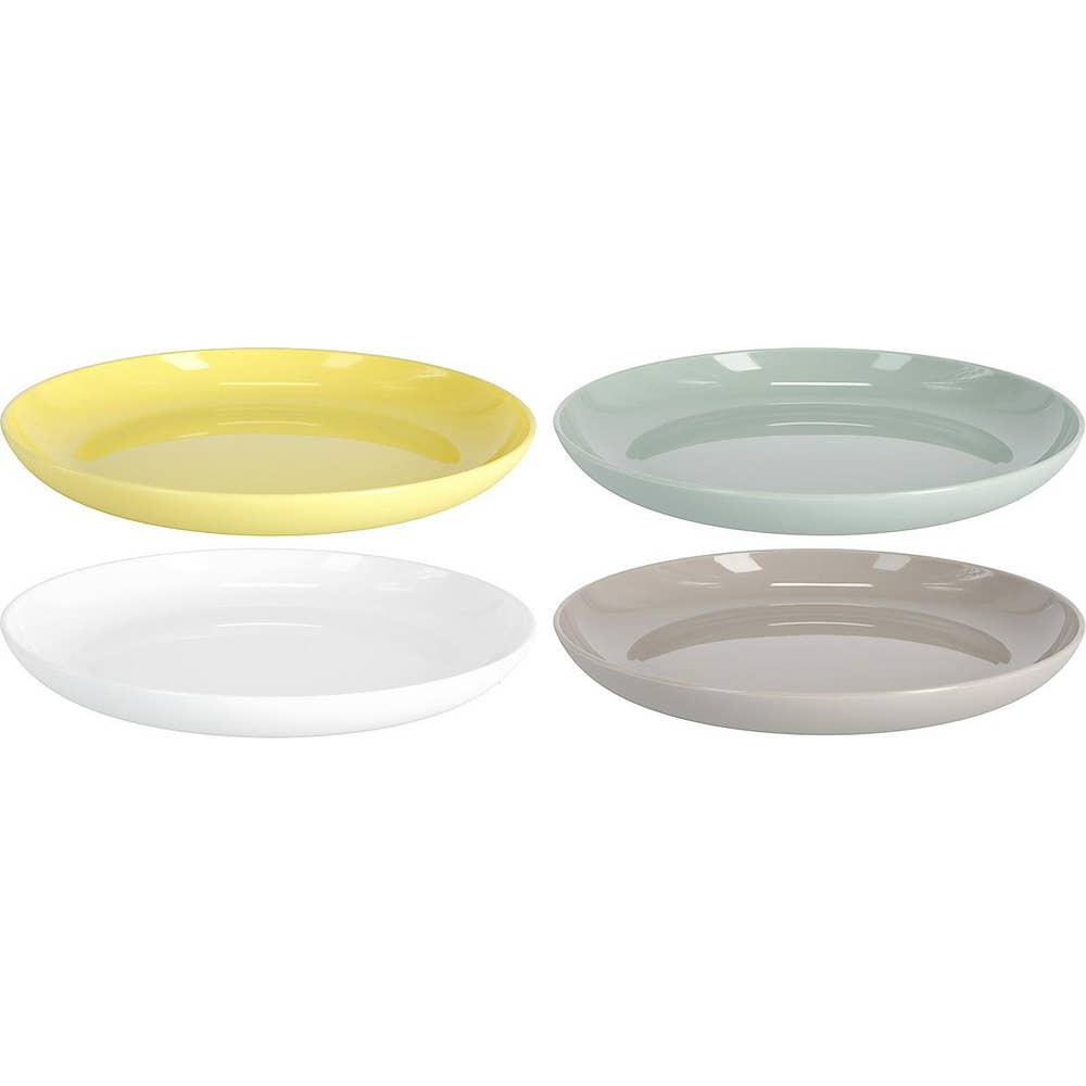 Clas Ohlson Tallrik Mix Färger 4-p Clas Ohlson