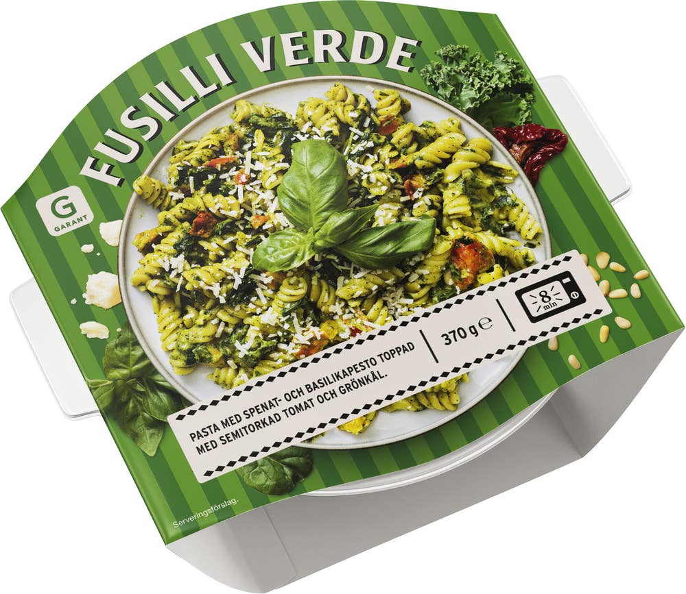 Pasta Bowl Fusilli Verde Fryst