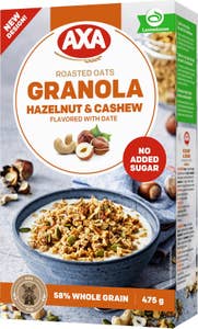 AXA Granola Hasselnötter & Cashewnötter