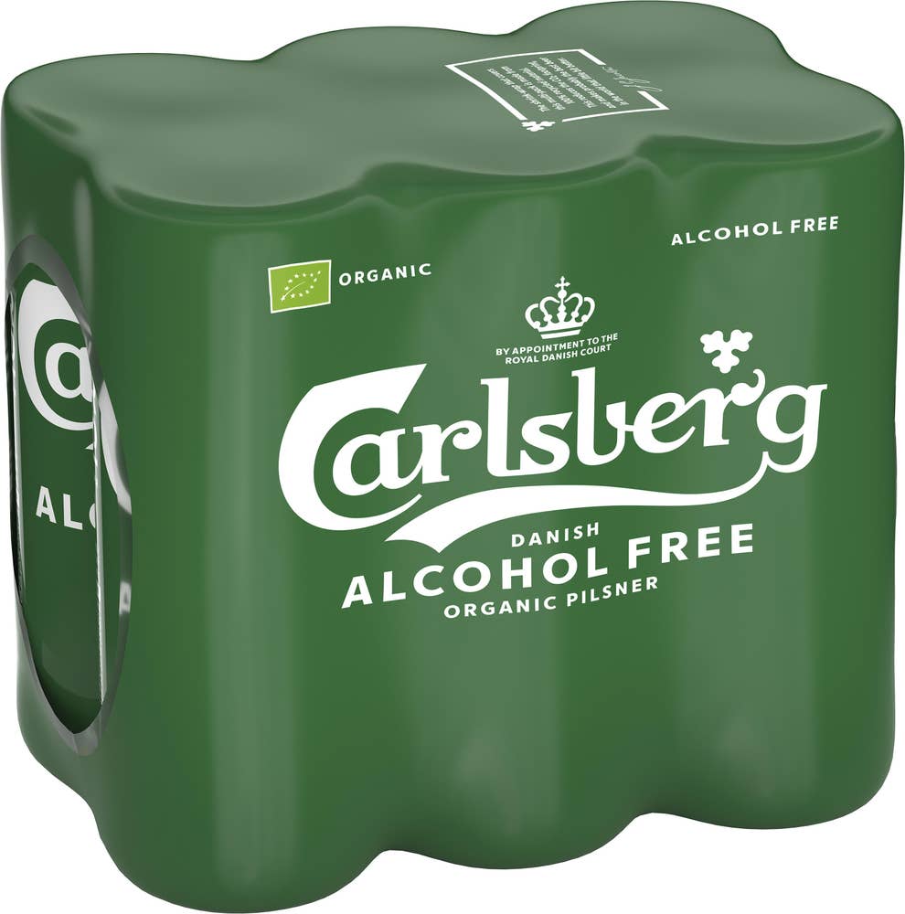 Carlsberg Öl Alkoholfri EKO 0,5% 6x33cl