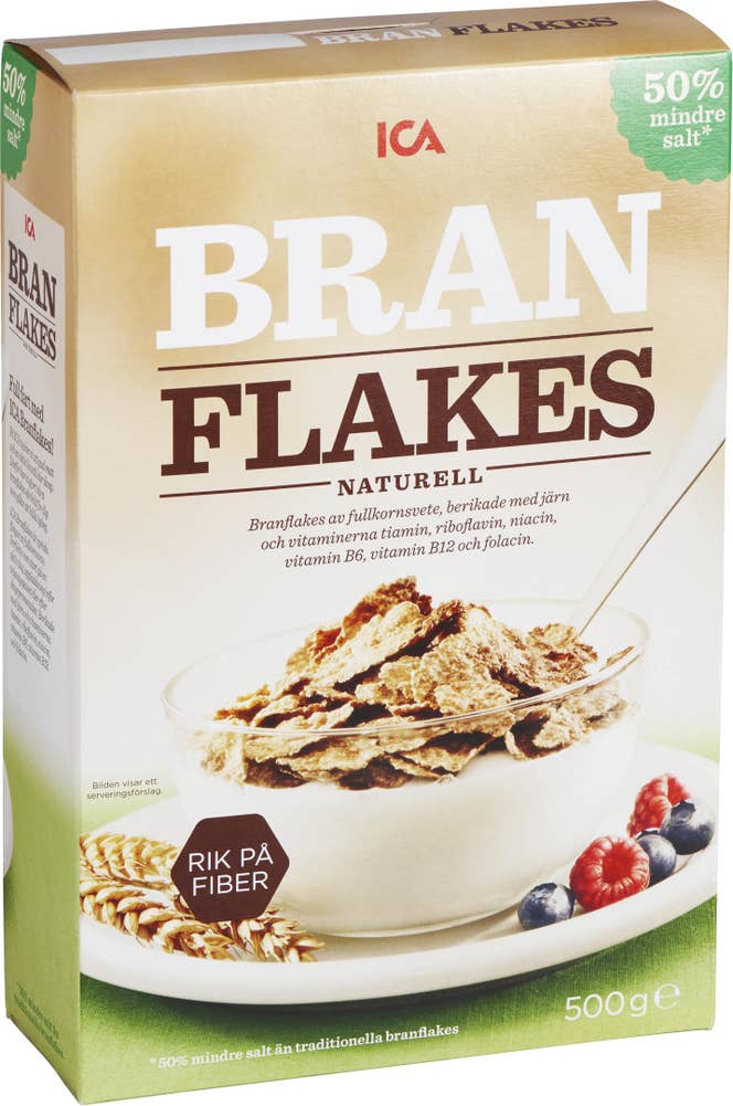 Ej sorterad Branflakes Ica